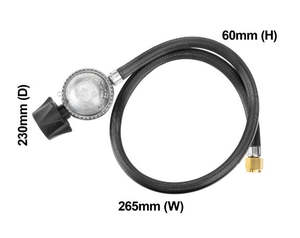 Electrolux: Barbecue Regulator And Hose LPG - 4055994554