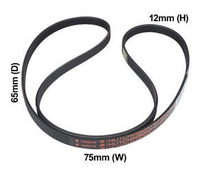 Washing Machine Poli V Drive Belt - 8581323531203