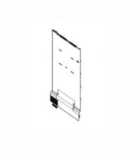 Lg: Fridge Rear Control Case Assy- ABQ76880302