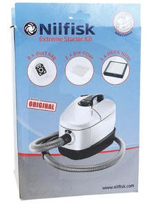 Nilfisk: Vacuum HEPA Filter H14 Extreme Kit - 107403113