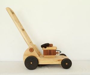 Products: D - Wooden Toy Lawnmower / Walker