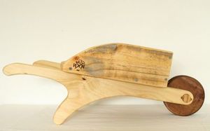 Products: T - Wooden Toy Wheelbarrow