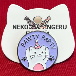 Pin Badge – Pawty Party - Neko Ngeru