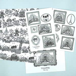 Postcard – Series of “Tabineko” (5 cards) - Neko Ngeru