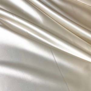Stretch Satin ~ Champagne Ivory