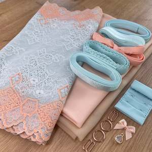 Aqua Tile - Lace Bra ~ 'Nellie x You' Kit Collab (base price)