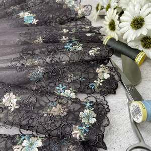 Embroidered Tulle: Embroidered Tulle ~ Filigree Floral
