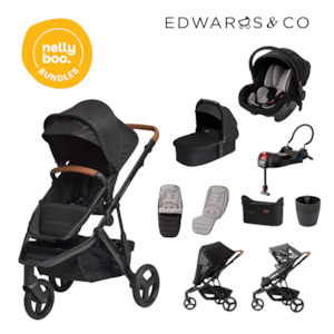 Edwards And Co: Edwards & Co Oscar M2 Everything Bundle with Special Edition Tan Deluxe Handle / Bumper Bar