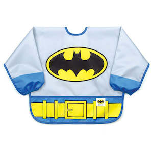 Bibs: Bumkins Costume Sleeved Bib - DC Comics
