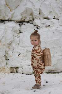 Jumpsuits Stretch Grows Body Suits: Organic Zoo Onesie- Journey