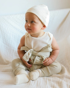 Jumpsuits Stretch Grows Body Suits: Fibre for Good Sleeveless Bodysuit