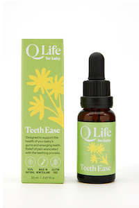 Teething Soothers: QLifeTeethease Drops 20ml