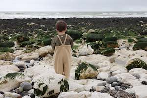 Organic Zoo Warm Sand Dungarees