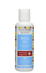 Skin Care: Made4Baby Belly Oil for Stretch Marks - Moroccan Argan Oil