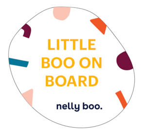 Gifting: NellyBoo "Little Boo on Board" Baby on Board Sticker
