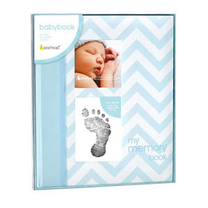 Gifting: Pearhead Chevron Baby Book