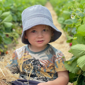 Ohbubs Bucket Hat - Denim Black