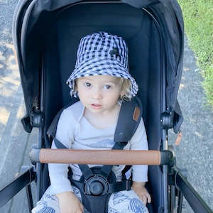 Ohbubs Bucket Hat - Black & White Check