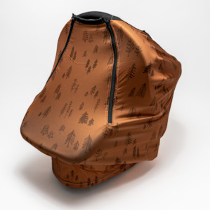 Nelly Boo Capsule Cover - All Seasons with Insect Net in Chocolate Forest