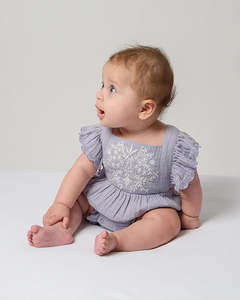 Babu: Babu Muslin Evelyn Bodysuit