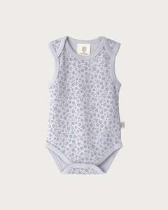 Babu: Babu Singlet Bodysuit - Ditsy Floral