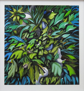 Products: Flights & Foliage unframed Nelson City Framers