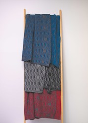 Patterned Throw Possum Merino