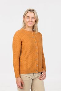 Cardigans & Jackets: CLASSIC CABLE CARDIGAN NB886