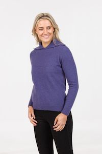 Sweaters and Jumpers: FOLDED COLLAR SWEATER NB891