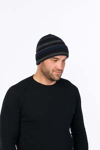 hat and beanies: STRIPED BEANIE NX201