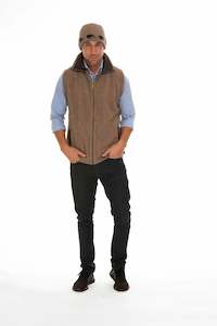 P0SSUM & MERINO BEANIE WITH KIWI DESIGN KO162