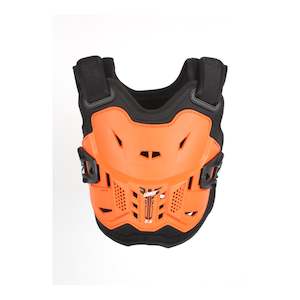 Kids Riding Gear: Leatt 2.5 Kids Chest Protector - Orange / Black (110-134cm)