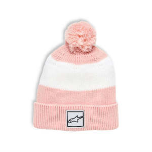 Womens Bobble Beanie Pink - One Size