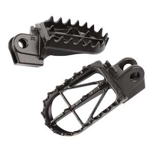 Foot Pegs Mounts: Zeta Wide Foot Pegs 57mm YZ450F '23-'24