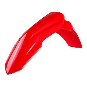 Mudguards Fenders: RESTYLING FRONT FENDER CR125/250(02-07) CRF(21)STYLE OEM RED