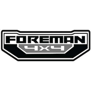 Stickers Decals: Honda TRX420 Foreman 4x4 Sticker Front Centre (700.0050)