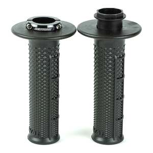 Renthal MX R-Works Lock-On Grips - UltraTacky (Tapered/Half Waffle)
