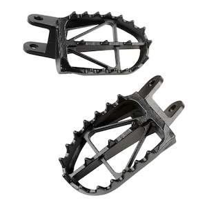 Zeta Wide Foot Pegs CRMO U-Wide CRF1000L  XR400/600/650R/650