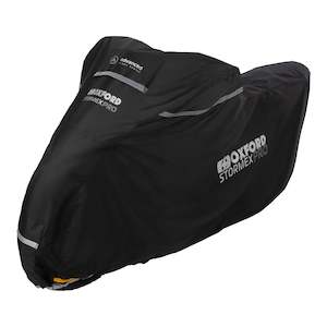 Fairing Body Work: Oxford Stormex Pro Motorcyle Cover