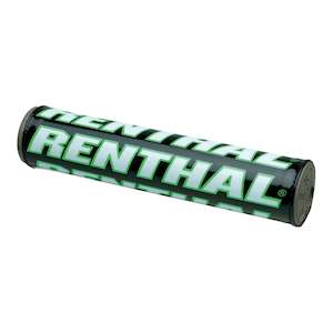 Handlebars Handlebar Parts: Renthal Team Issue SX Handlebar Pad - Black / White / Green