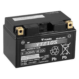 Batteries Mounts: YUASA Factory Activated - Made in Japan Non-DG