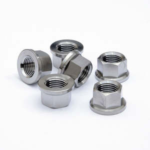 Drivetrain: Titanium Sprocket Nut Titanium M10X1.5 - 5 pack (RGN03TI/5)