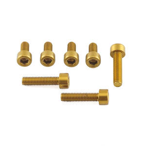 Caps: Pro-Bolt Aluminium Fuel Cap Bolt Kit - Yamaha