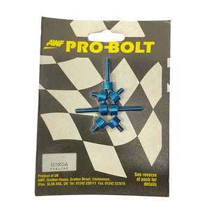 Pro-Bolt Aluminium Fuel Cap Bolt Kit - Honda