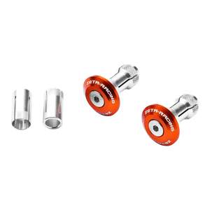 Electrics: Zeta Bar End Plug 29mm 2pcs - Orange
