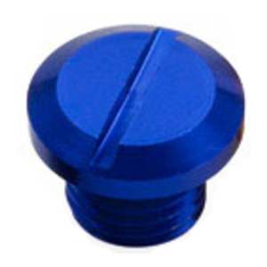 Electrics: DRC Mirror Hole Plug M10 - Blue