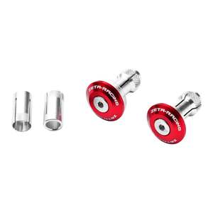 Electrics: Zeta Bar End Plug 29mm 2pcs - Red