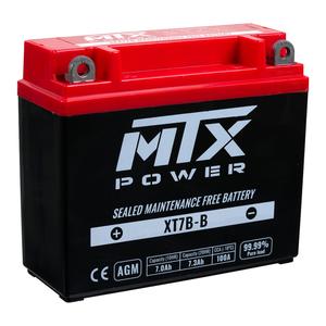 Batteries Mounts: MTX Power Battery AGM - XT7B-B
