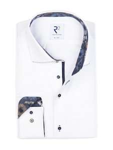 Products: R2 White with Sunflower Trim - Nelson Tailors Menswear