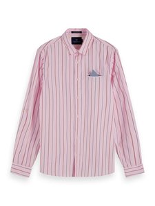Scotch & Soda Pink Pinstripe - Nelson Tailors Menswear